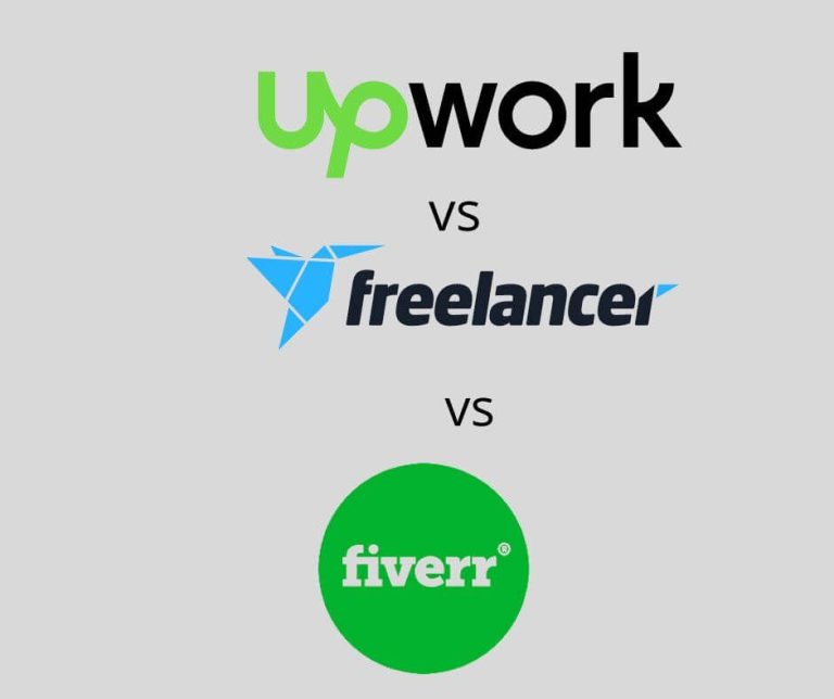 Fiverr vs Upwork vs Freelancer