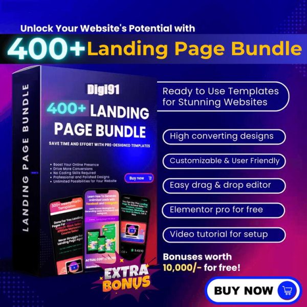 Landing Pages Bundle